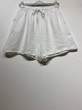 LINEN SHORTS : CHOCO