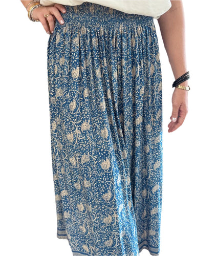 Bella Skirt - Waterlily Blue