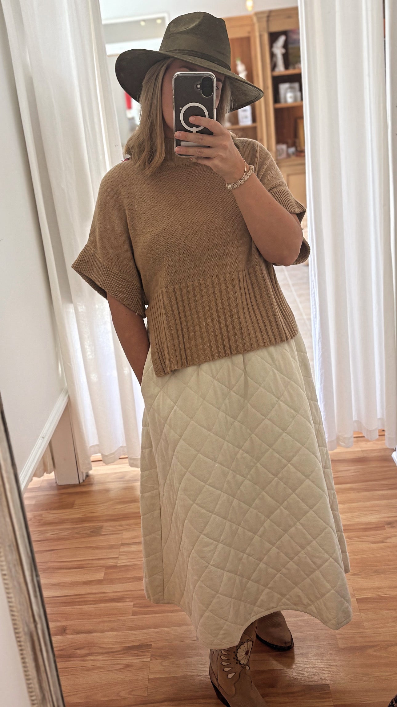Kimono Caramel Short Sweater