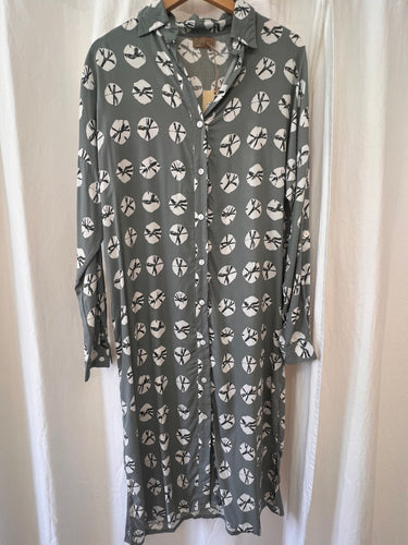 Macau Sorrento Long Dress Grey