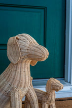 Large Potcake Rattan Dog