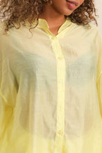 FLUID SHIRT WITH GATHERED SLEEVES IN RAYON AND SILK: White / One size