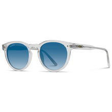 Tate - Round Polarized Sunglasses: Light Crystal Brown / Brown Lens 1039BRWBRW