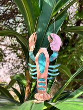 Lobster Copper Christmas Ornament