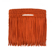 Sophia Eco Ribbon Clutch: Tan