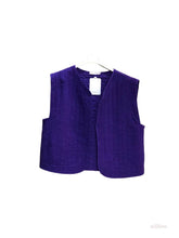 #5232 sleeveless cotton gauze vest: Beige