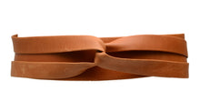 Midi Wrap Belt - Cognac