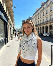 Pink Mixed Bandana Scarf