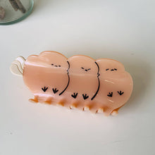 FASHIONABLE WHITE SWAN ACETIC ACID HAIR CLIP_CWAHA0549: TYPE6 / (OS) 2