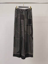 Satin trousers KD7789VS-29: Olive