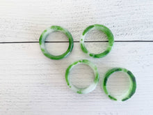 Sherbet Napkin Rings, set of four: Strawberry