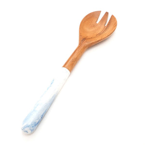 Marbled Salad Server (Blue) Set of 2