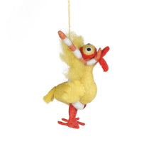 Handmade Felt Snorkelling Chick Sealife Hanging Decoration
