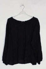 Linen Blouse  Sky Blue One Size