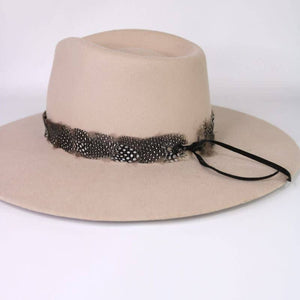Western Feather Birch Hat Band