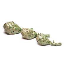 Ceramic Artichoke Tabletop Decor: Green / Small