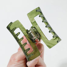 Jade Green Claw Clip