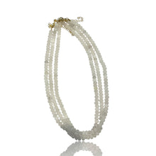 Faceted Bead Necklaces 6mm: Mint green