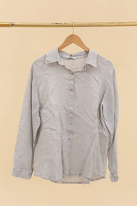 Classic Button Down : Charcoal Gray