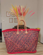 Coloful Straw Basket - XL