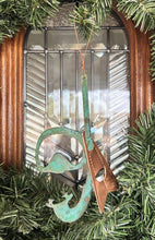 Snorkel Gear Scuba Copper Christmas Ornament