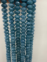 Denim Blue Agate 12mm Roundels