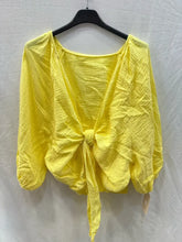 Cotton gauze tie bolero @18625_BoleroNoeud: Black