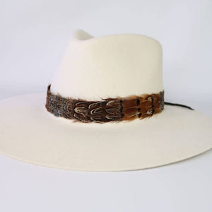 Western Feather Shikoba Hat Band