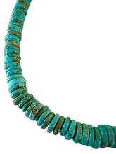 Turquoise Magnesite Heshi : 15.5" + 2" ext