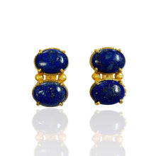 Kora Earring: Lapis