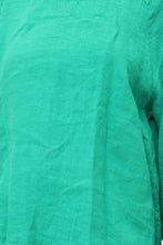 Linen Blouse  Sky Blue One Size