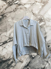 Linos REF: 83790 100% Linen Shirt: Yellow