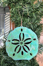Sand Dollar Copper Christmas Ornament