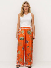 Satin pants KD9099VS-8: Noir