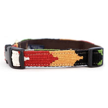 A Tail We Could Wag Side-Release Dog Collar: Sun Valley Night / Large - 18"-25"