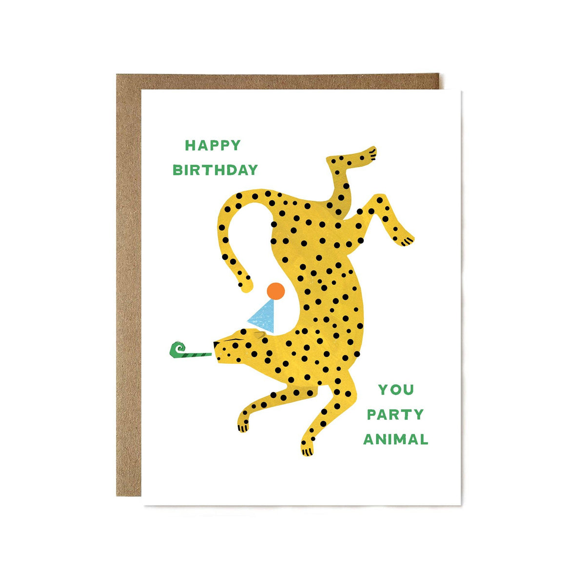 Party Animal Cheetah Card – Z & Z Designs