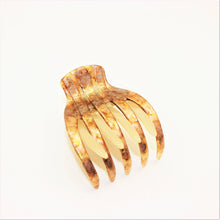 Large French Yoga Clips: Praline