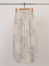 Printed pants, elastic waistband, loose fit TDM67625-4: TAUP F