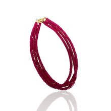 6 mm Disc Bead Necklaces: Multicolour -2