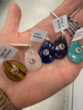 Silvie Necklace : Lg peach moonstone