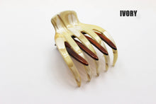 Large French Yoga Clips: Horn