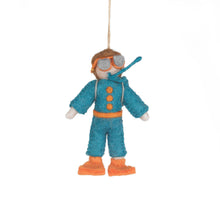 Handmade Felt Scuba Steve Hanging Decoration