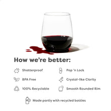 TOSSWARE POP 14oz Vino/ Set 4