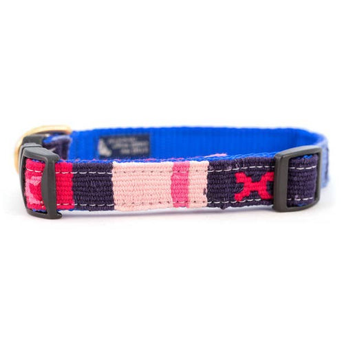 A Tail We Could Wag Side-Release Dog Collar: Starry Day Midnight / Large - 18