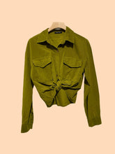 Corduroy Shirt Art 20344: Olive
