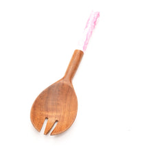 Marbled Salad Server (Pink) Set of 2