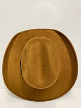 Austin  Suede Cowboy Hat- Caramel