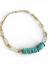 Ariel Necklace Turquoise: 16"