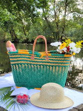 Coloful Straw Basket - XL