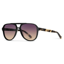 Indie - Aviator Polarized Sunglasses: Honey Tortoise / Twilight Gradient Lens